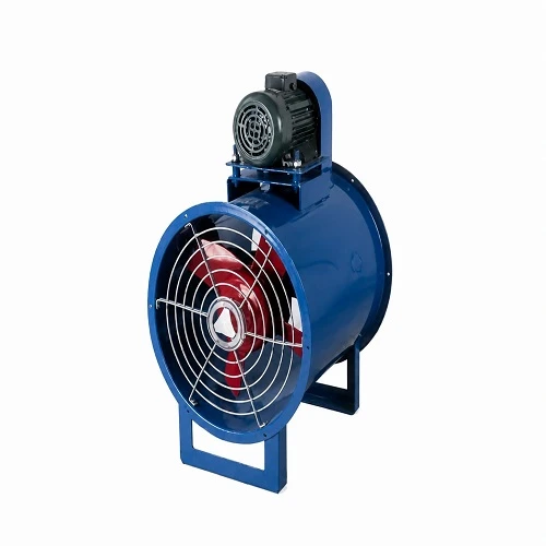 Inline ventilátor se smíšeným průtokem